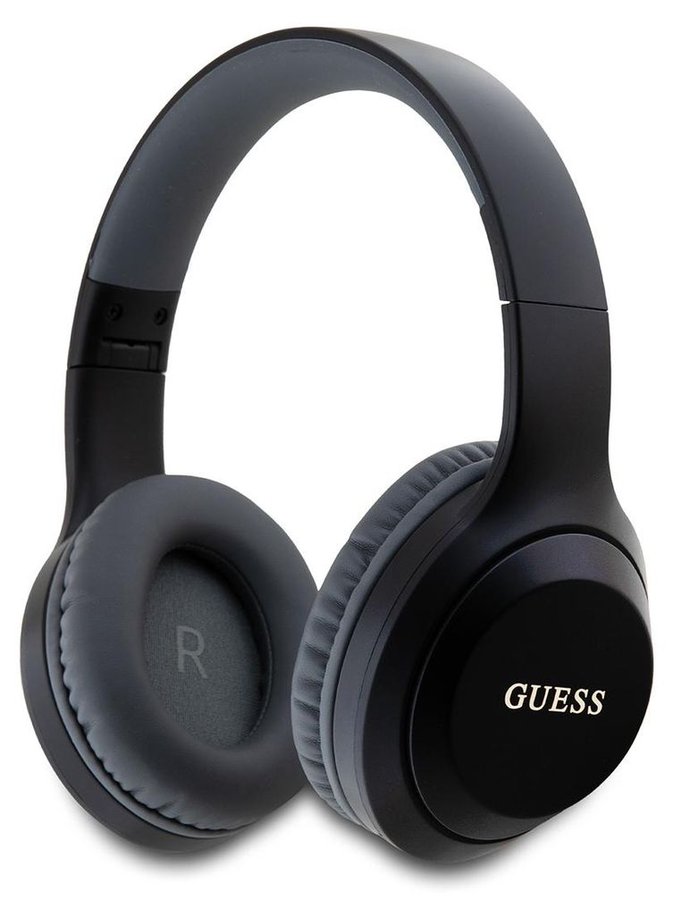 GUESS Wireless Bluetooth Headset Classic Logo Black, Produktbild 