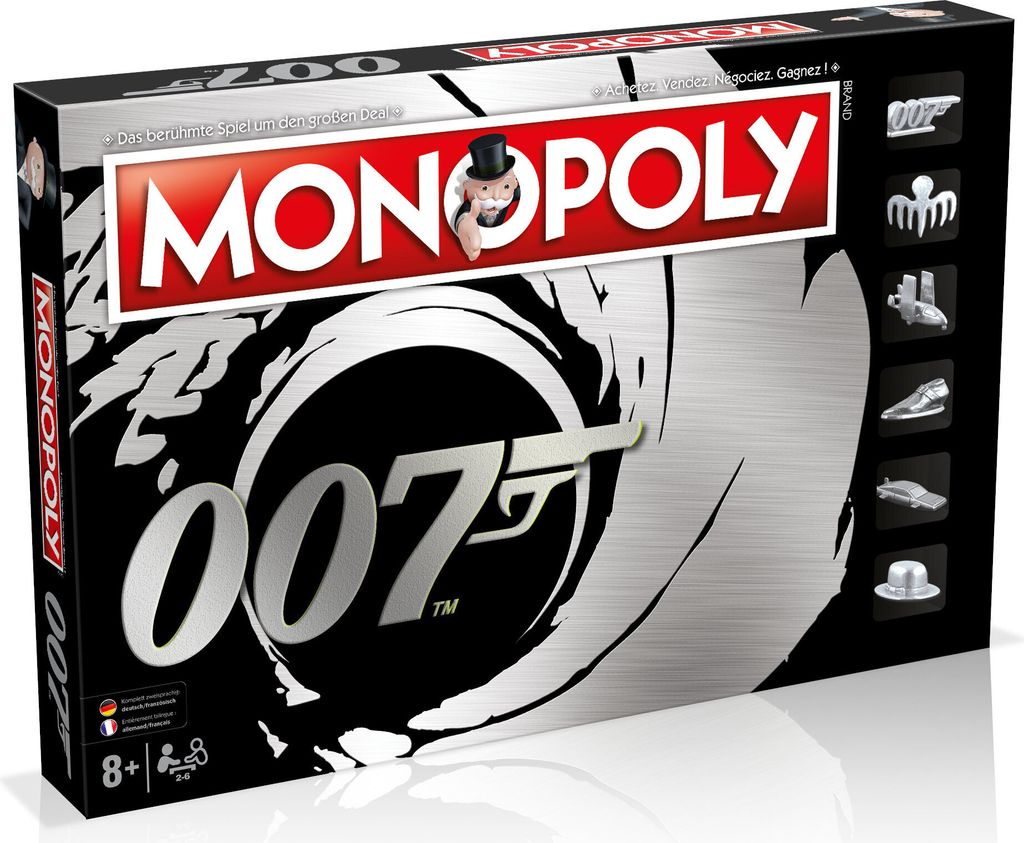 Monopoly James Bond 007 Deutsch Französisch Edition Spiel Produktbild 
