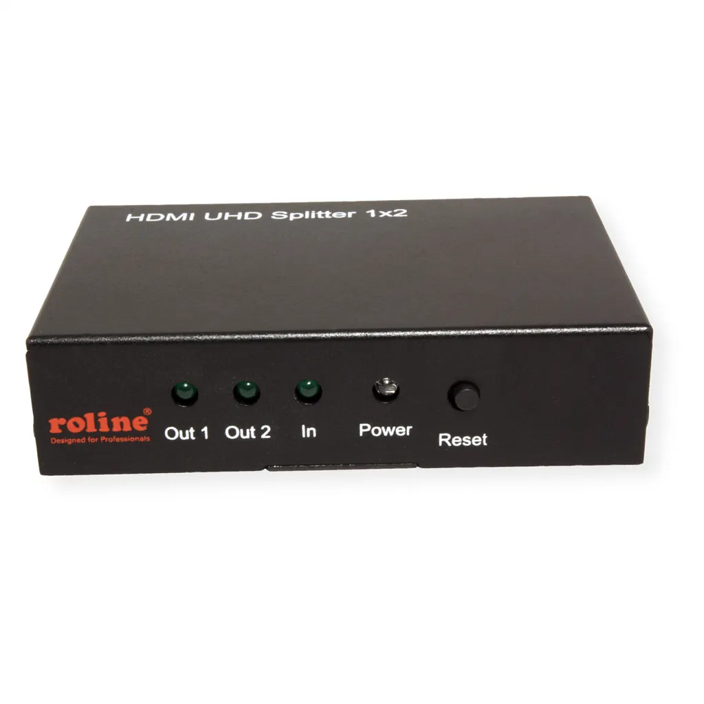 Splitter Vidéo HDMI 4K ROLINE - Solution pour Connecter 2 Écrans UHD
