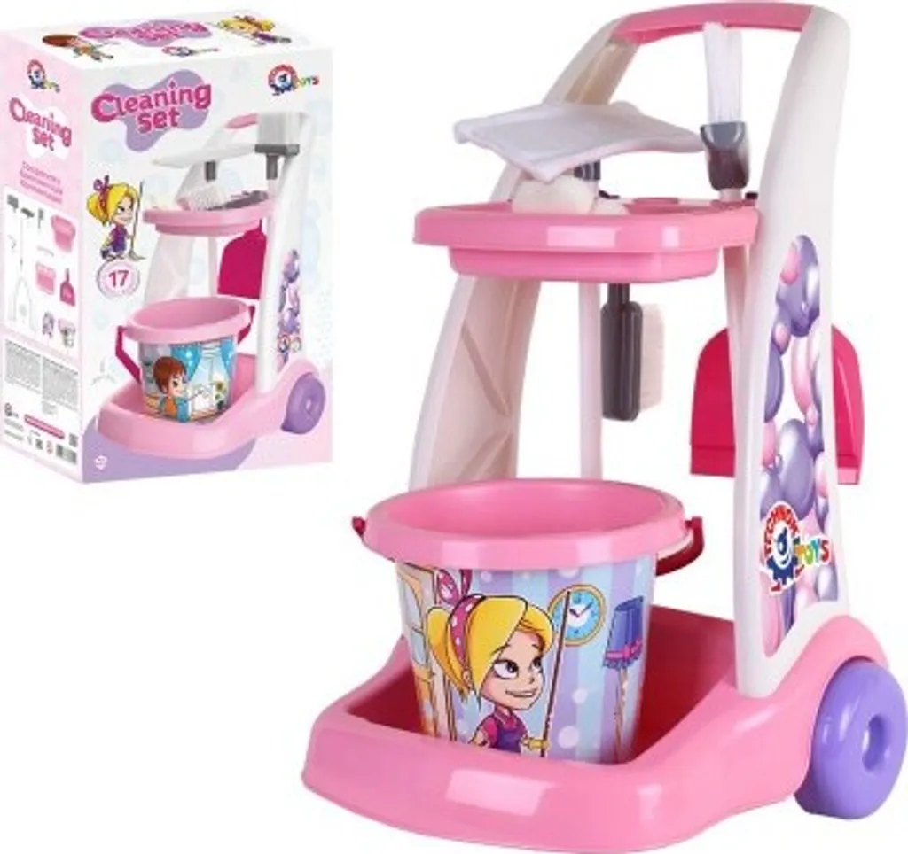 Nettoyage pour enfants : Kit seau et serpillière pour aider les parents
