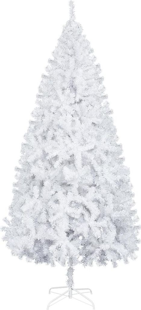 5 Fuß künstlicher Weihnachtsbaum, unbeleuchteter Weihnachtsbaum mit 350 Zweigspitzen und stabilem Metallständer für Weihnachtsdekoration, weiß