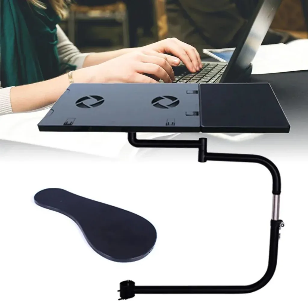 Pupitre de Clavier Ergonomique Ajustable avec Refroidissement Actif - 5