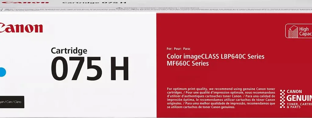 Canon 6368C002 Toner Canon 075H C cyan 2500 Seiten