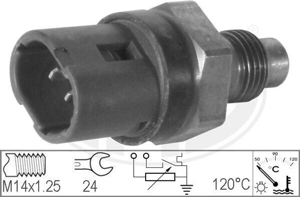 Capteur température moteur 7700810879 contre la surchauffe Megane