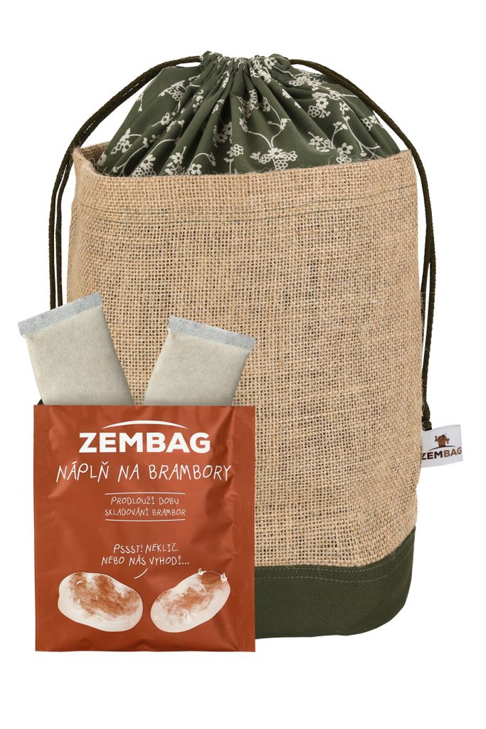 Olivovo zelený Zembag na 5 kg zemiakov Obrázok produktu 