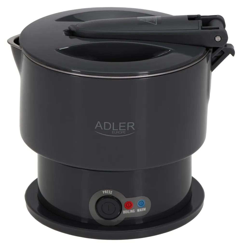 Bouilloire pliable ADLER AD 1377 g grise : la solution gain de place 0,6L - 2