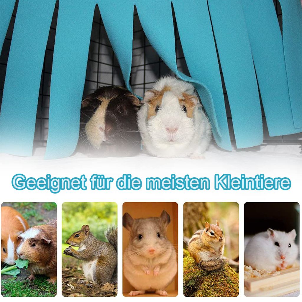 5 Stück Meerschweinchen Hängematten Set | Doppelschicht Hängematten Für Kleintiere