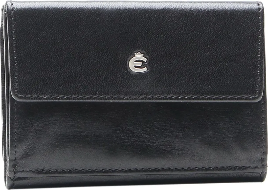 Esquire Toscana Portafoglio Pelle Nera | Il Regalo Perfetto per Lei