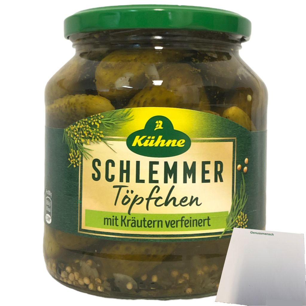 Kühne Schlemmertöpfchen Gewürzgurken mit | Kaufland.de
