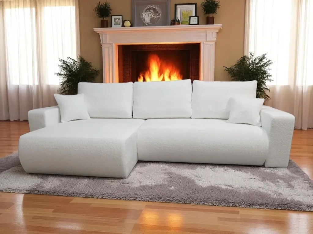Canapé d'angle gain de place et ergonomique - Dites adieu au mal de dos