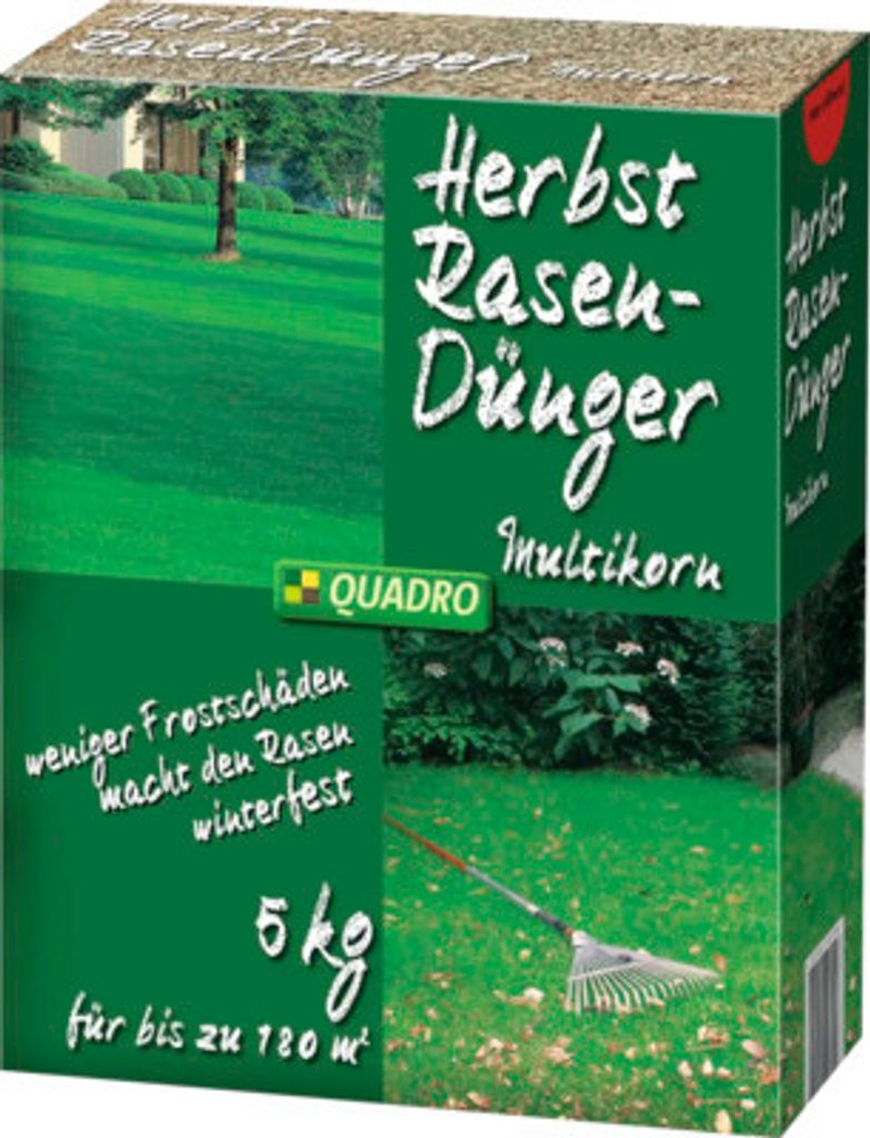 Herbst-Rasendünger Multikorn 5 kg für 180 m² Produktbild 