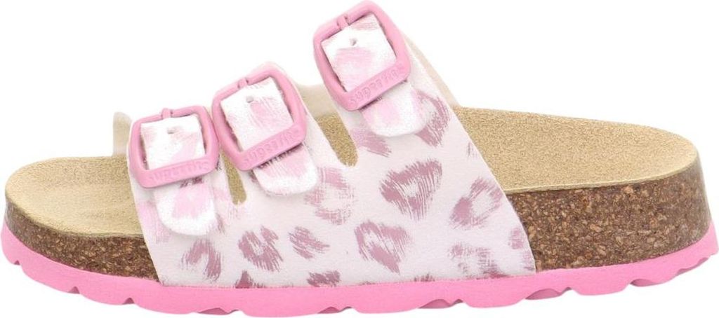 Superfit FUSSBETT Kinderschuhe Mädchen Pantoletten Rosa Freizeit, Schuhgröße:34 EU