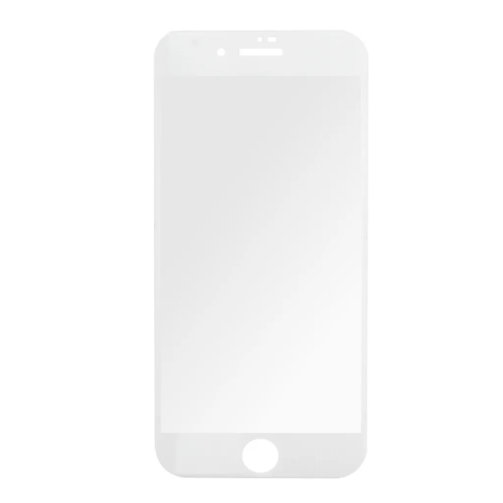 Prio Vetro Temperato iPhone 7 Plus Bordo Bianco 3D Full Screen