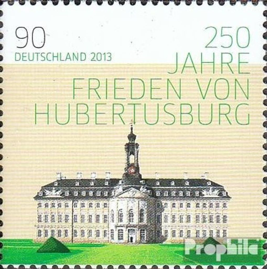 Briefmarken BRD (BR.Deutschland) 2013 Mi 2985 (kompl.Ausg.) postfrisch Frieden von Hubertusburg