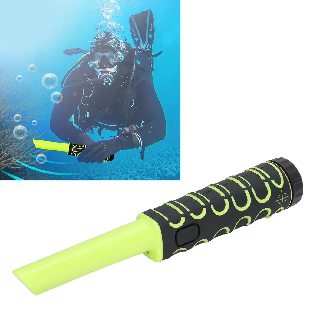 Détecteur de métaux pour plongée et plage, pinpointer vert IP68 - 7