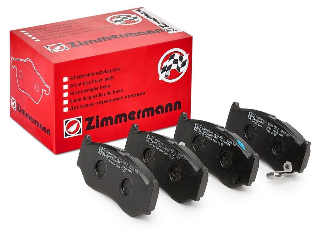 ZIMMERMANN 26710.150.2 Bremsbeläge Satz Vorne Bremsklötze für SUZUKI SWIFT V (AZ)