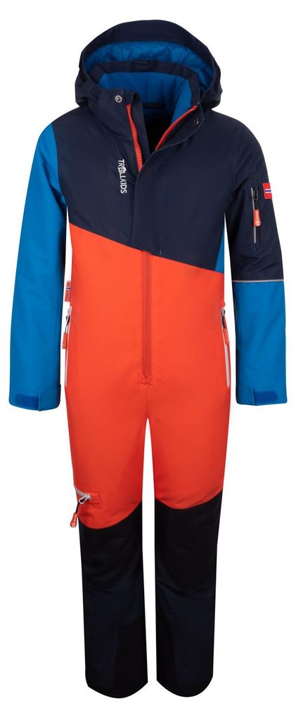 Trollkids 350-705 Kinder-Winteroverall in Blau – für die Produktbild 