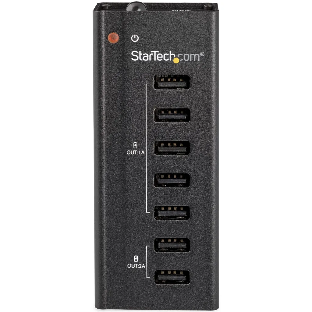 Station de Charge 7 Ports USB 5x1A et 2x2A StarTech.com Haute Puissance - 2