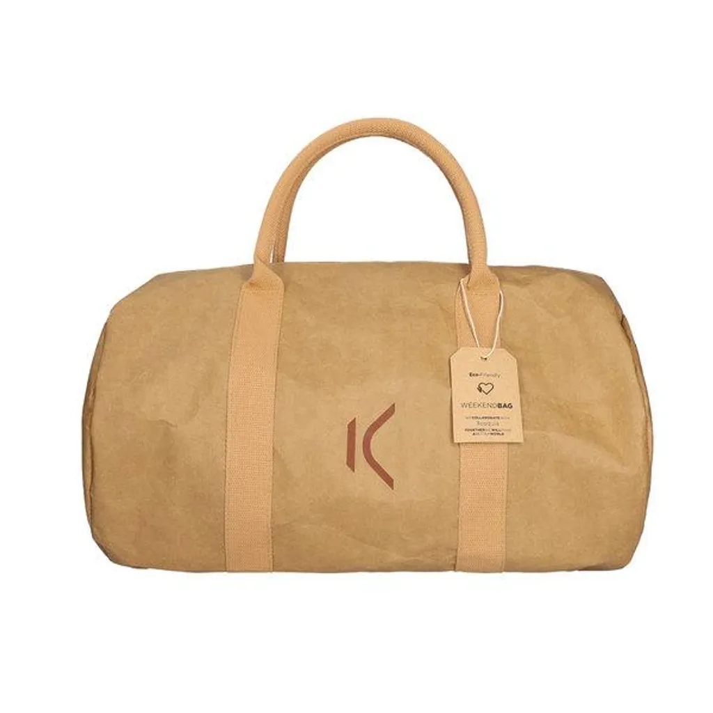 Scegli il Pianeta con la Borsa KSIX WeekendBag Eco Kraft Marrone