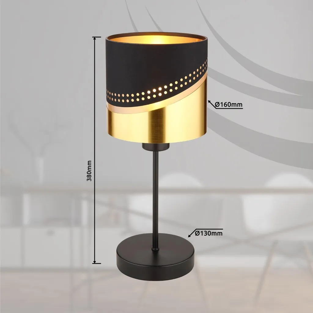 Lampe de table à pince multicolore Globo pour bureau et chevet - 6