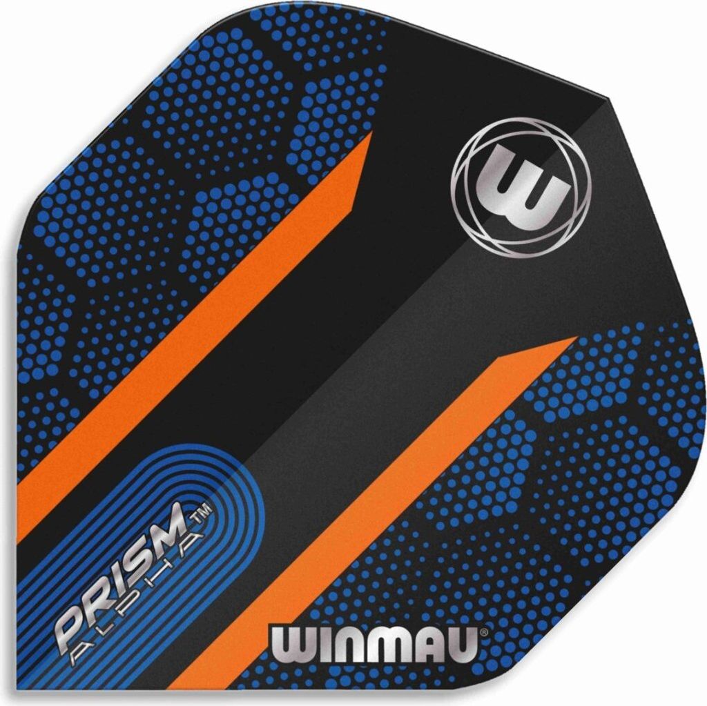 Winmau Darts Prism Alpha Blue Orange Hexagon 6915.184 Flights