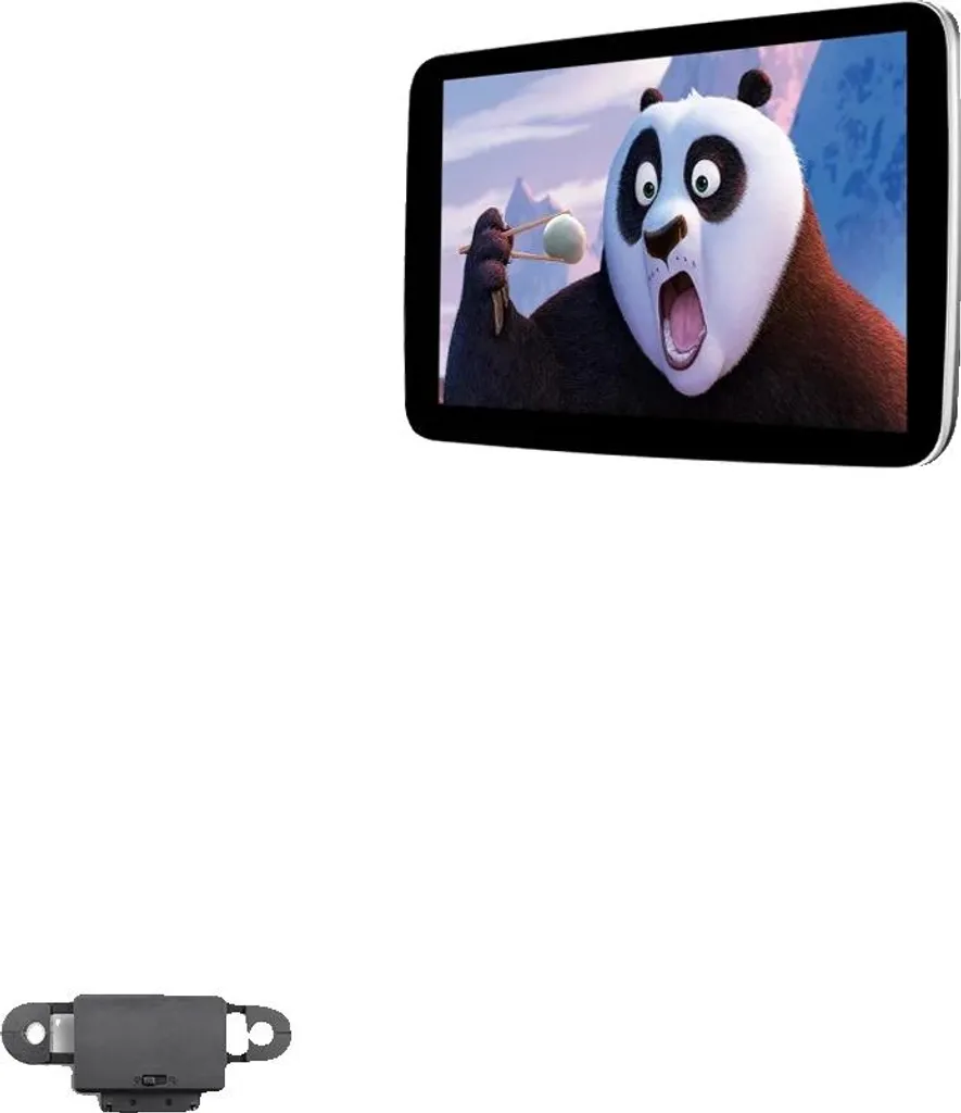 Moniteur tactile de voiture 10,1 pouces - Dalle IPS Couleur Noire Mat