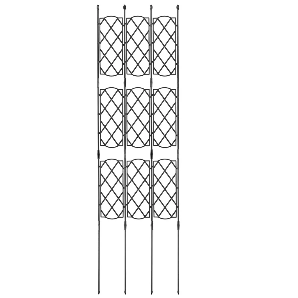 Cadre de support pour plantes grimpantes en bois autoclave