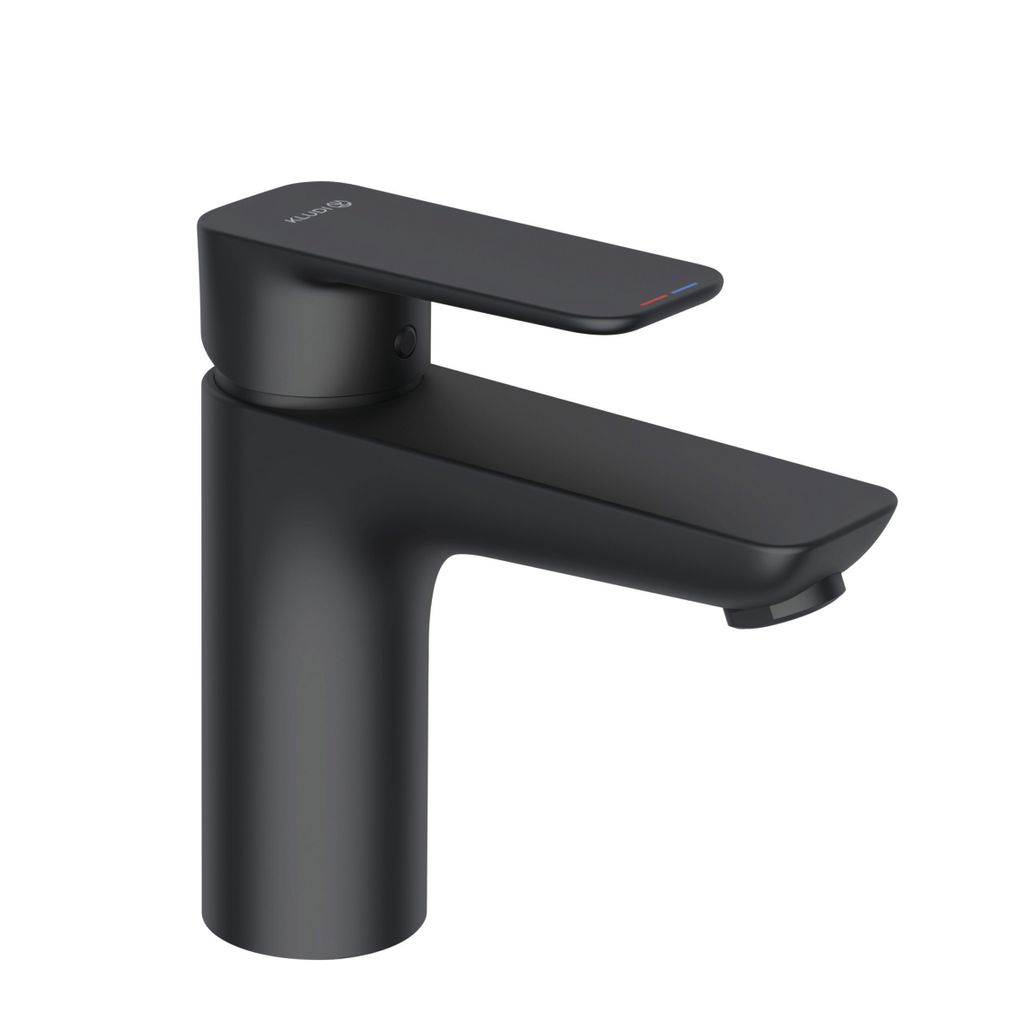KLUDI PURE&STYLE Waschtisch-Einhandmischer, Auslaufhöhe 100mm, ohne Ablaufgarnitur, 402923975