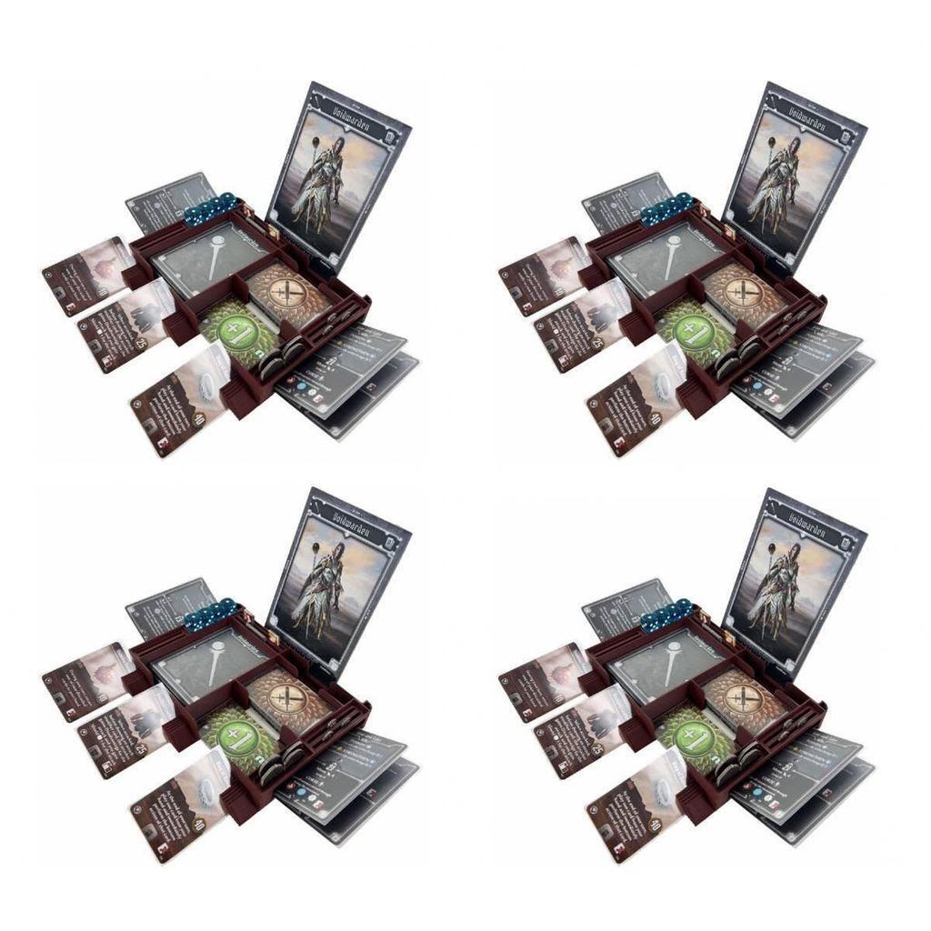 Dashboardset voor 4 helden, geschikt voor Gloomhaven en Productafbeelding 