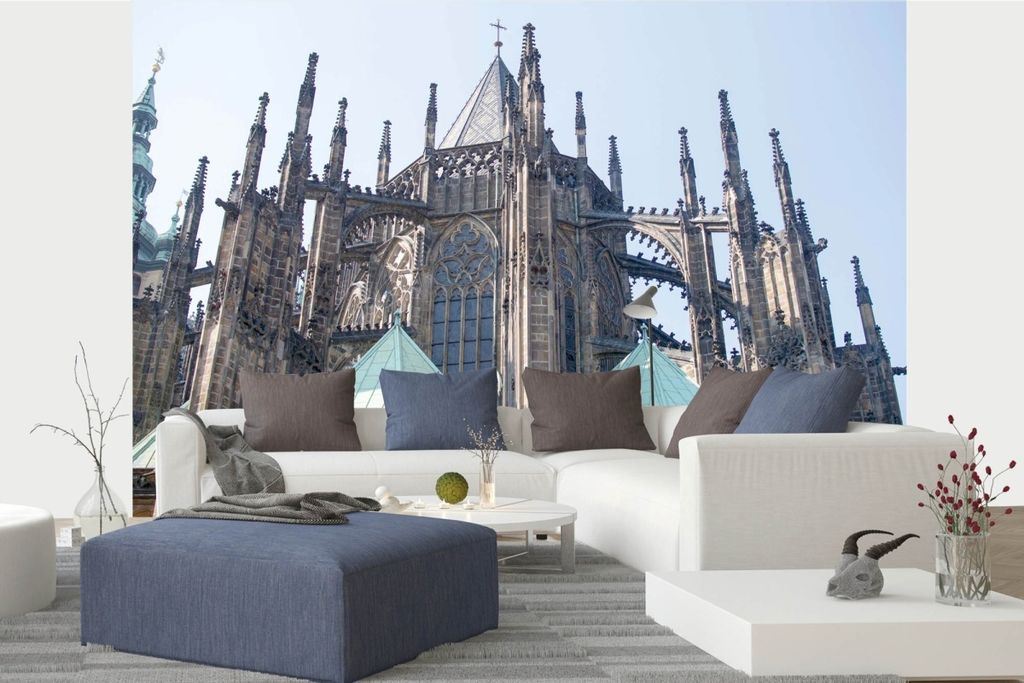 Vlies Fototapete ST.-VEITS-DOM 375 x 250 cm (inkl. Kleister) - Vlies Tapete, Wandtapete, Wandbilder - Tapete für Wohnzimmer Schlafzimmer, Büro, K...