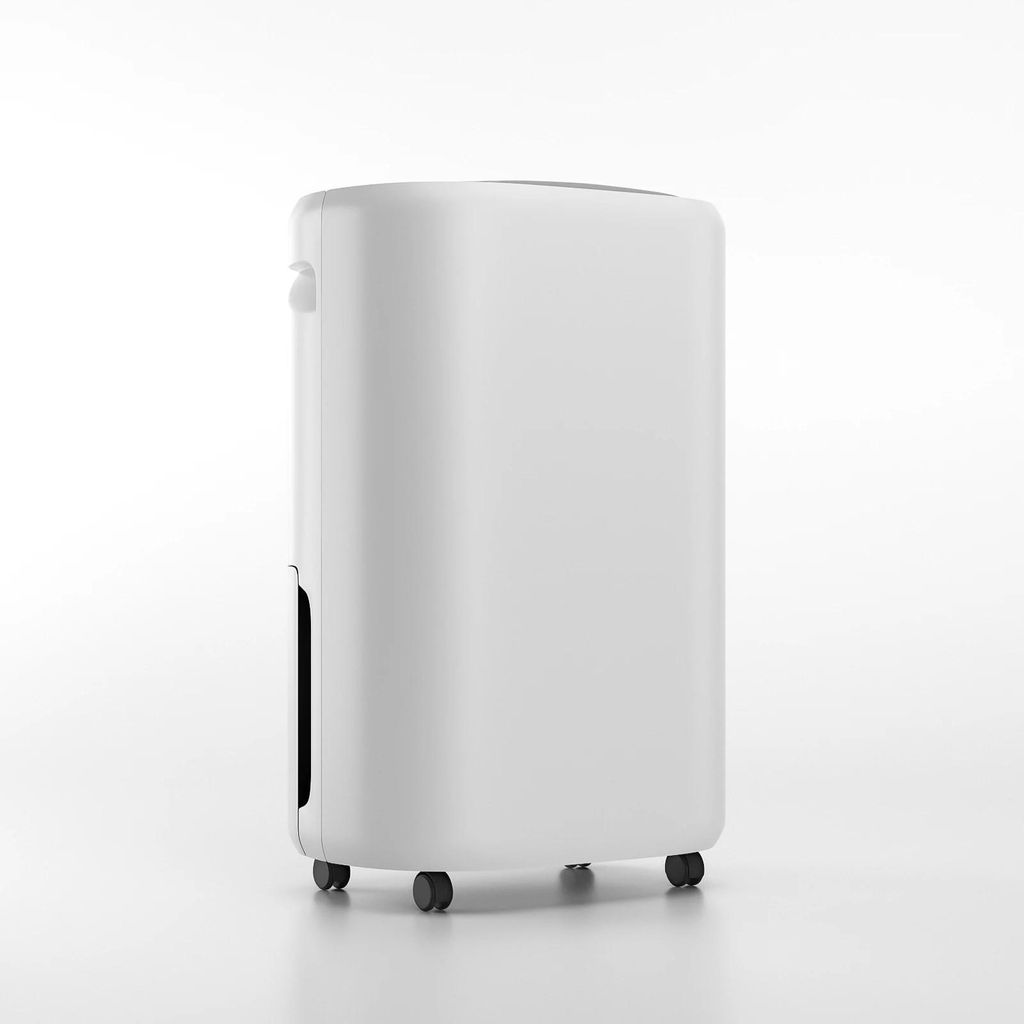 Luftentfeuchter 20 L - Leiser Luftentfeuchter für Zuhause - Großer Wassertank - Automatische Feuchtigkeitsregelung - Doppelter Ablauf - Luftreini...