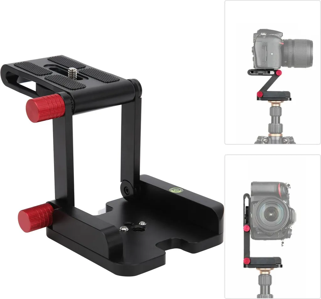 Support caméscope avec tête inclinable et plaque de fixation rapide - 4