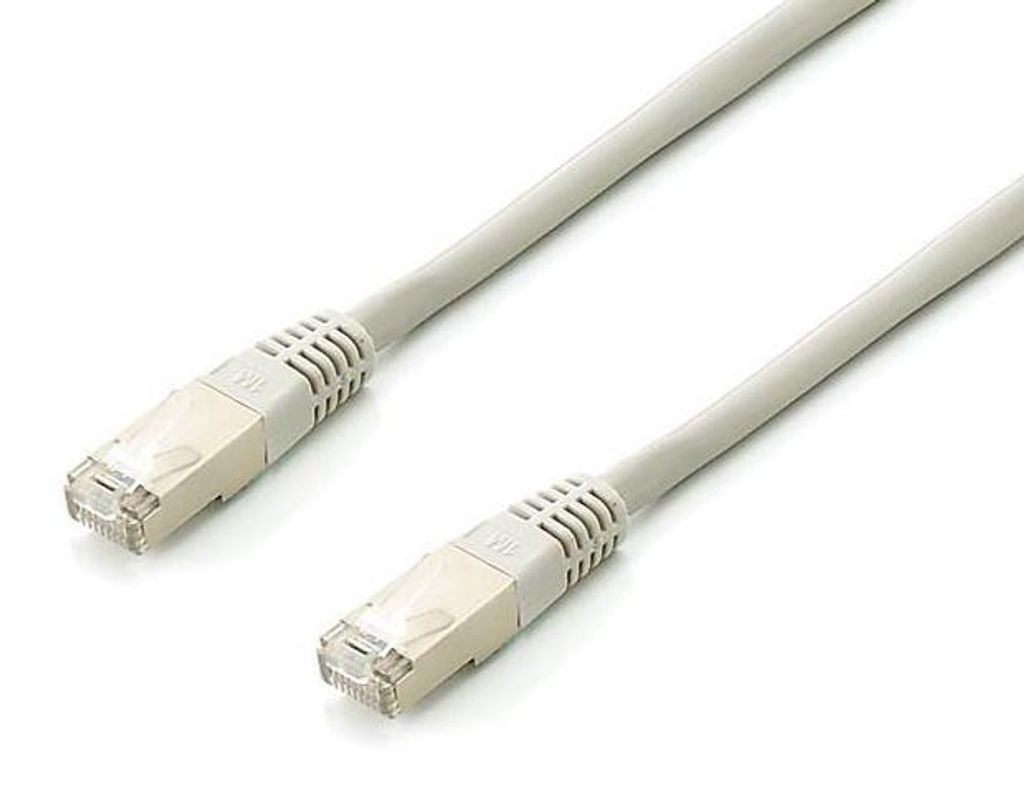 Equip Cat.6A Platinum S/FTP Patchkabel, Grau, 0.5m, Produktbild 
