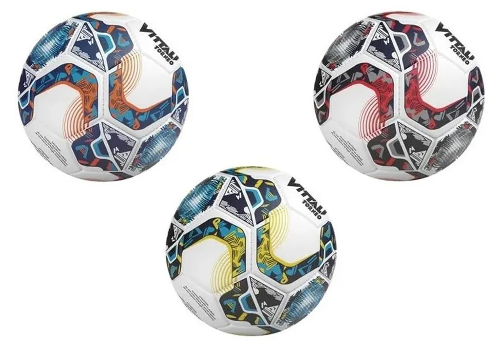 Ballon de football taille 5 idéal pour match sur pelouse et city stade