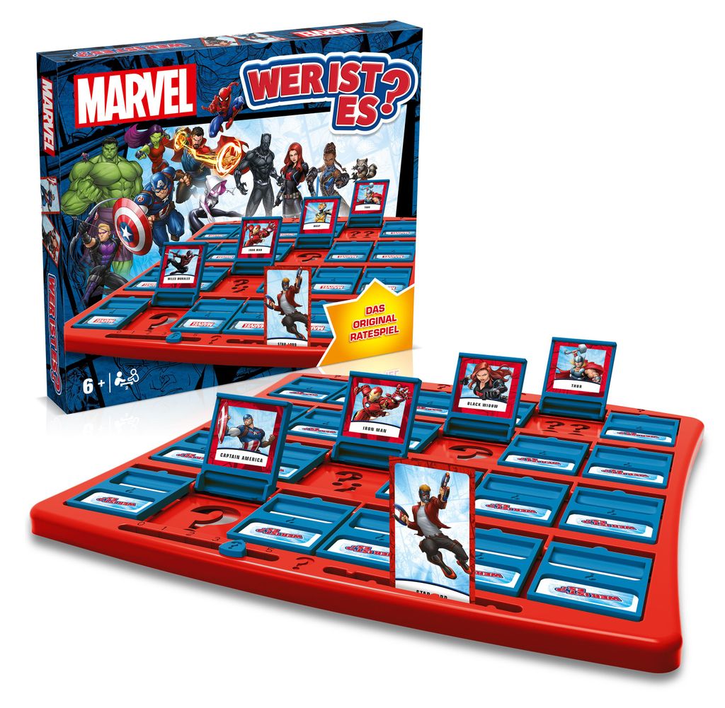 Merc  Brettspiel Wer ist es? Marvel Obrázek produktu 