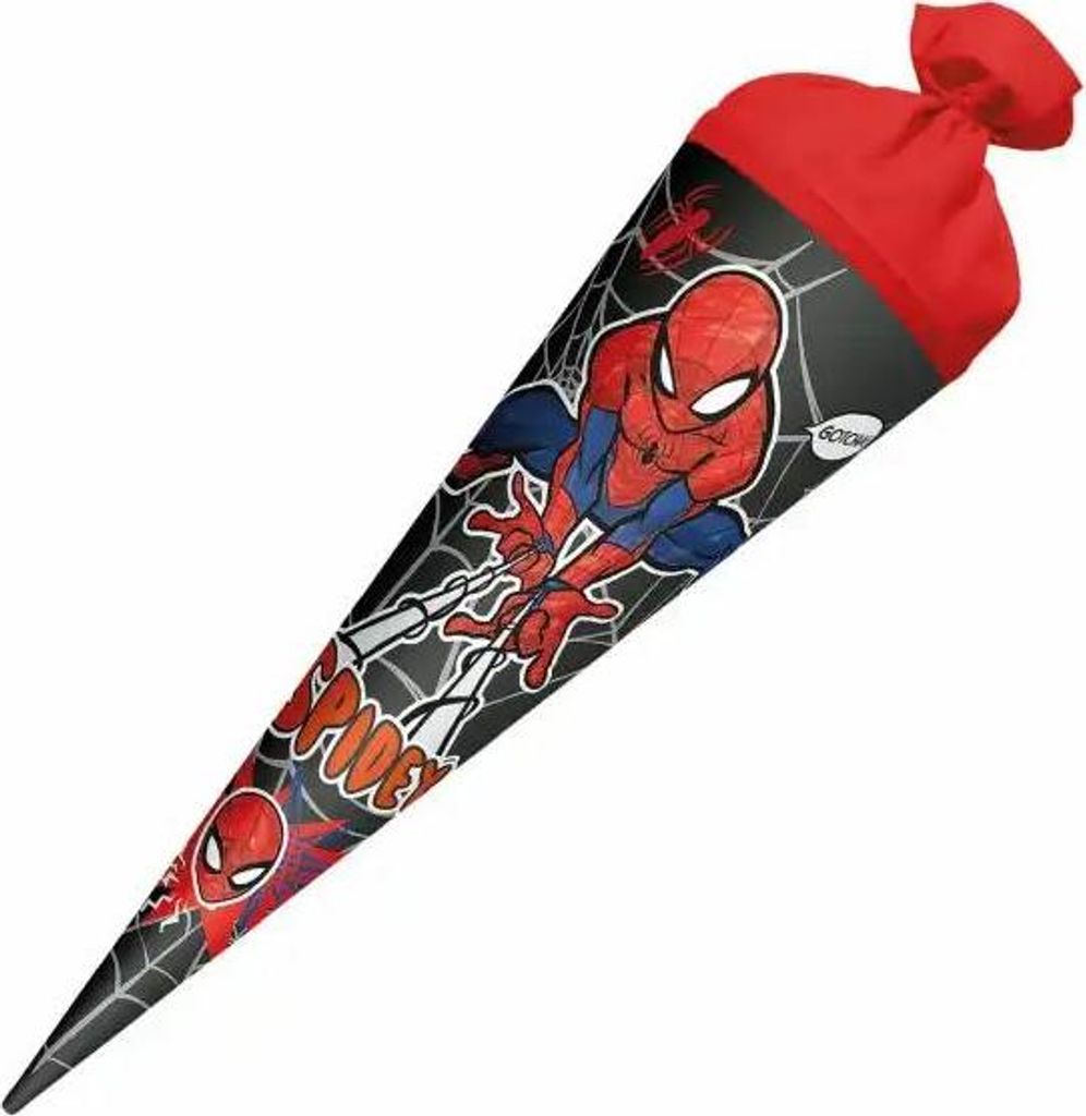 Roth Schultüte Marvel Spider-Man rund Filzverschluss 70cm