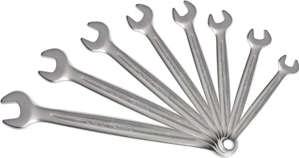 Set de clés mixtes professionnelles KS TOOLS 922.0041 - 8 pièces acier