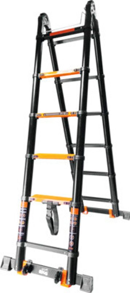 Štafle teleskopické MAGG Profi 1,9 m, 12 stupňů, 150 kg Obrázek produktu 