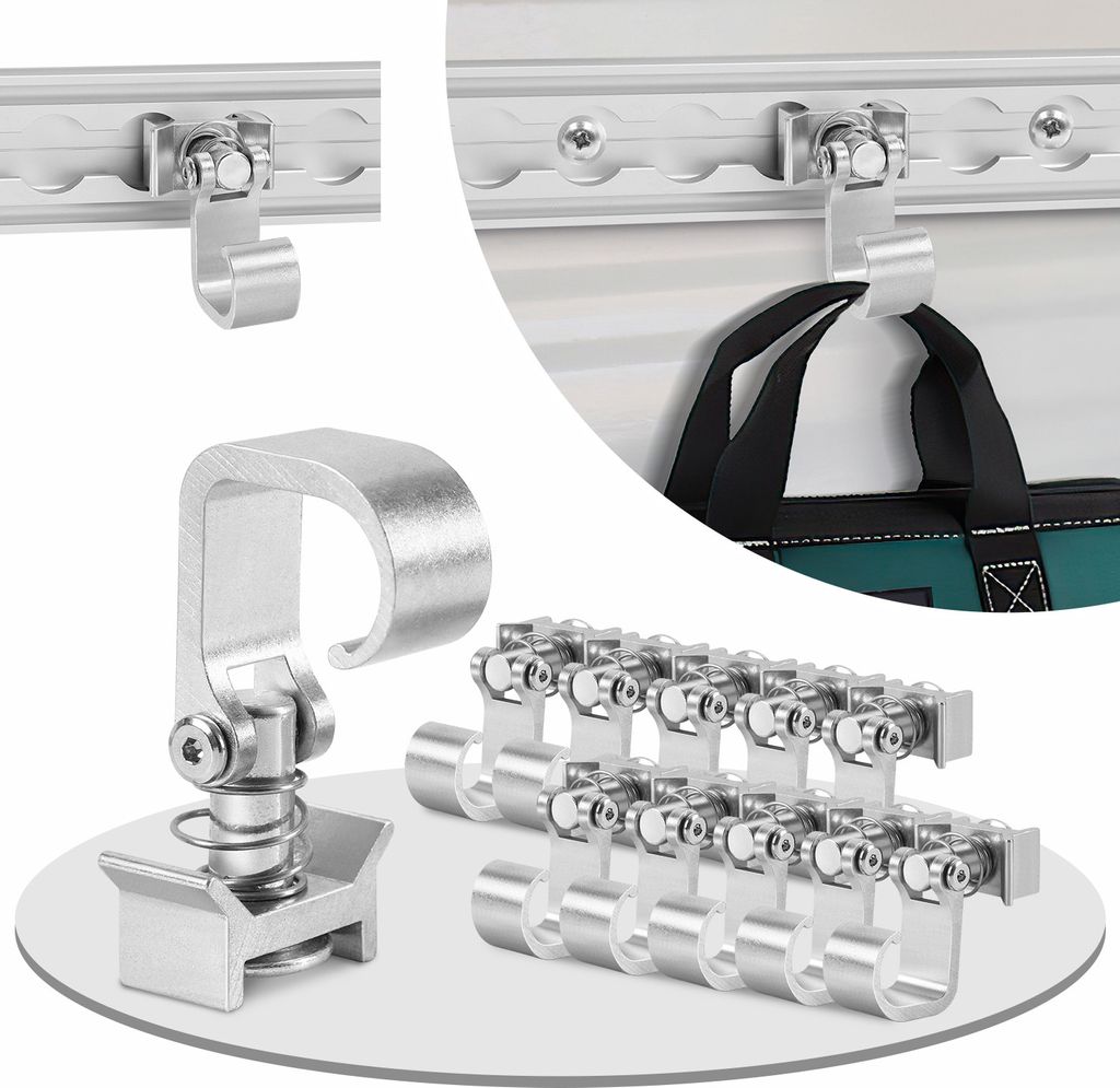 TolleTour Single Endfitting für Airlineschiene 10 Stück
