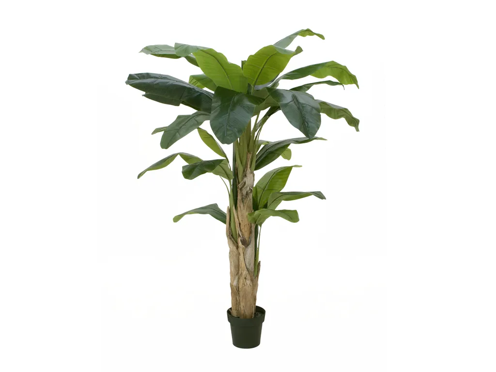 Bananier Artificiel 170cm Illusion Naturelle pour Pièces sans Lumière