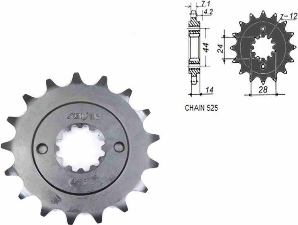 Sunstar Ritzel Sunf418-17
