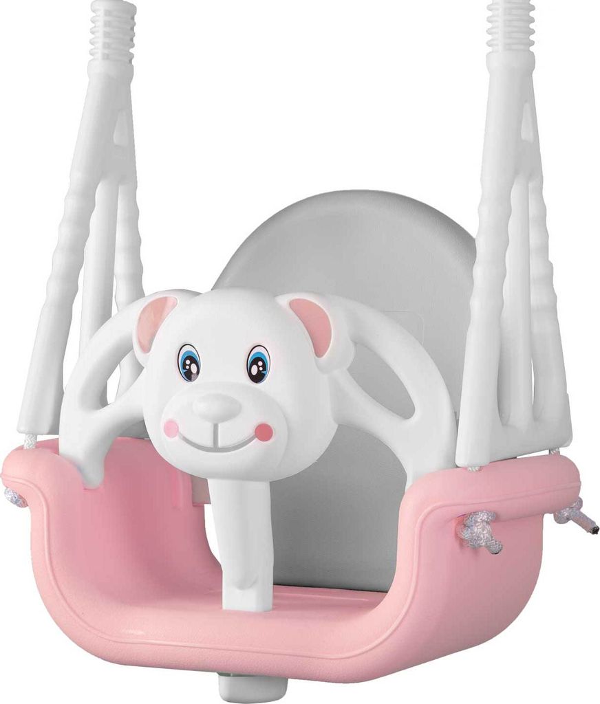 Ricokids 770101, balançoire ours 3 en 1, rose Image du produit 