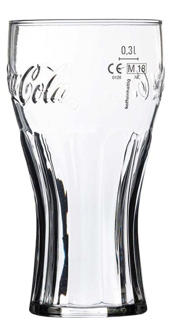Arcoroc Cola, set van 6 meetbekers, inhoud 37 cl / 0,3 Productafbeelding 