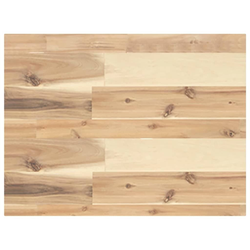 Tischplatte 40x30x4 cm Rechteckig Massivholz Akazie
