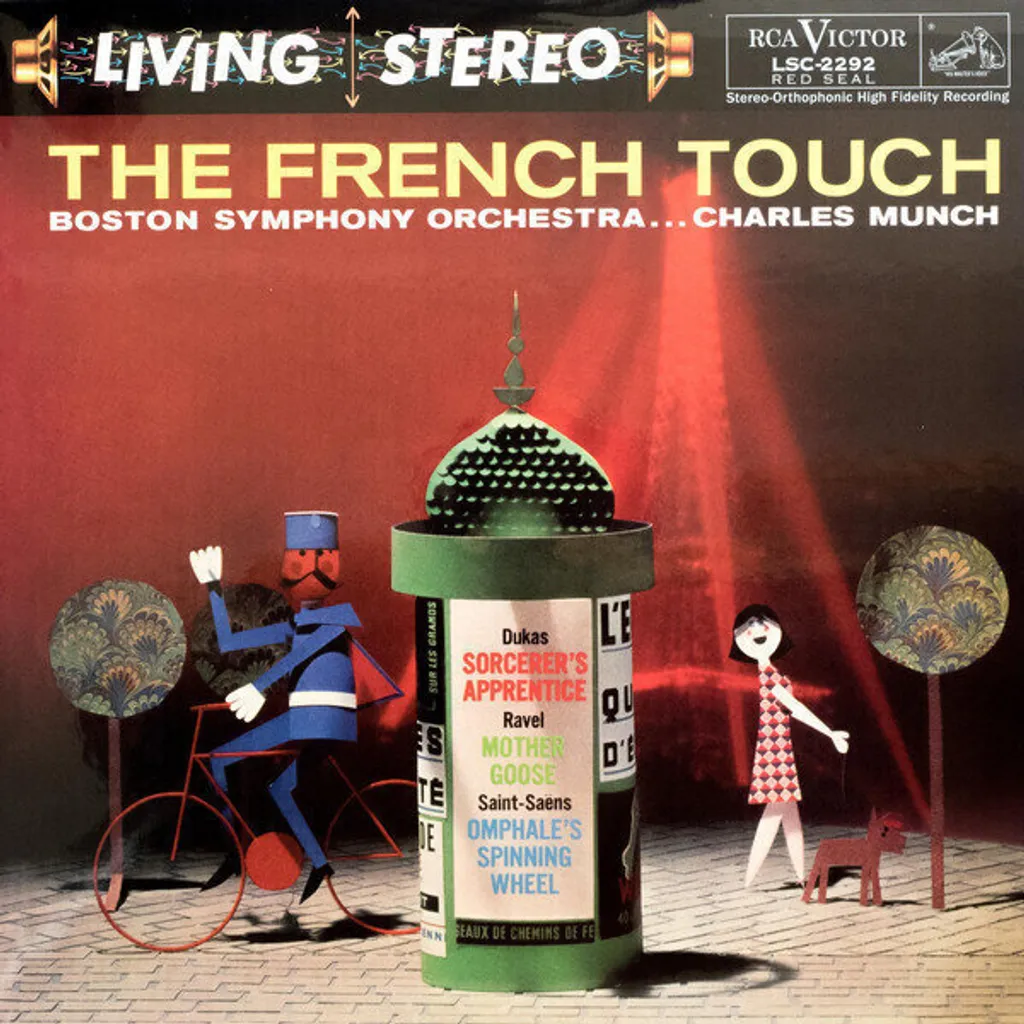 Disque vinyle LP Charles Munch The French Touch pressage lourd 200 grammes