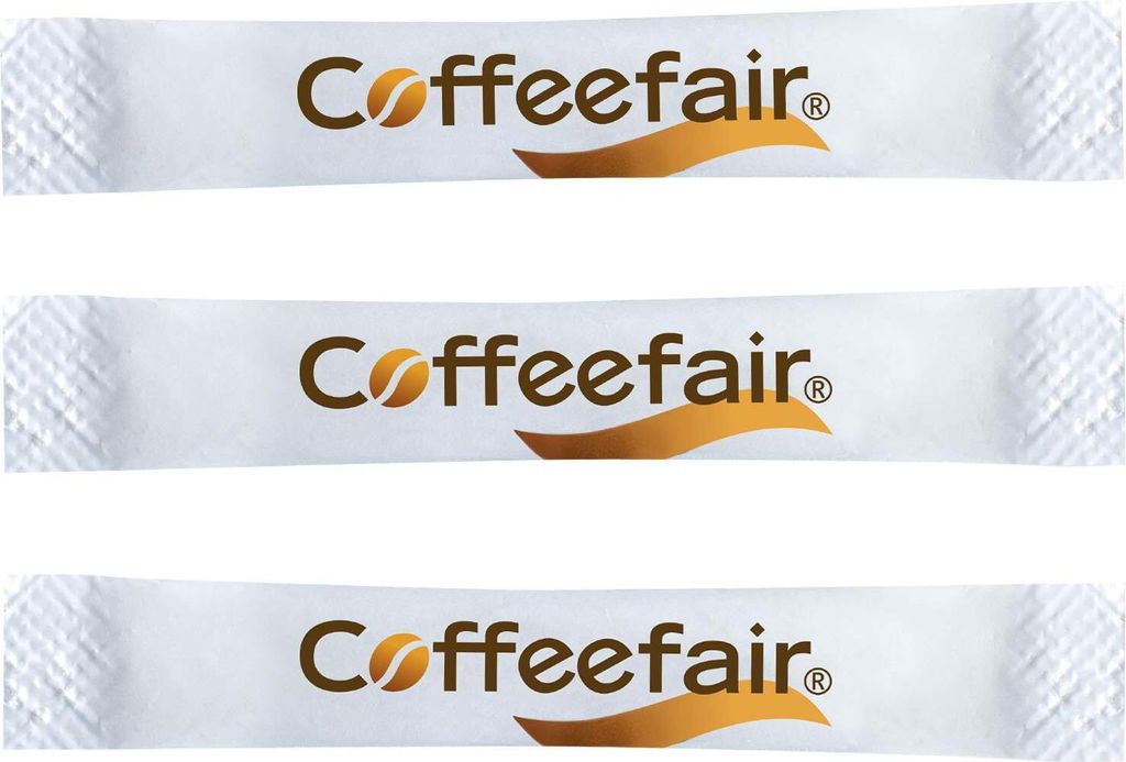 Coffeefair Zuckersticks Weiß 1000 x 3,6g Zucker, Produktbild 