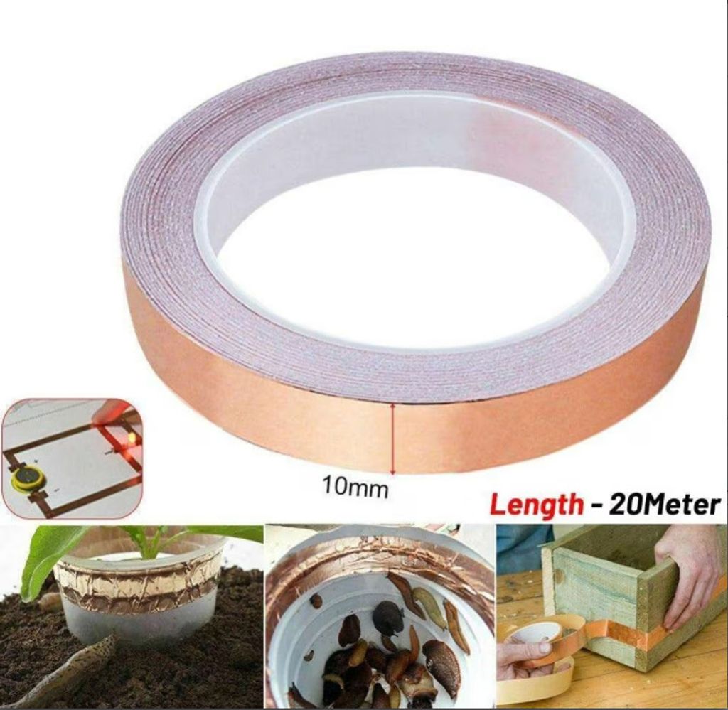 INF Antistatisches Kupferfolienband für Gitarren- und EMI-Abschirmung, Bastelarbeiten, elektrische Reparaturen S