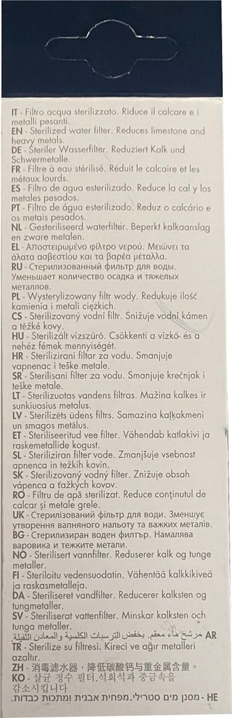 Filtr wody DeLonghi DLSC002 Zdjęcie produktu 17