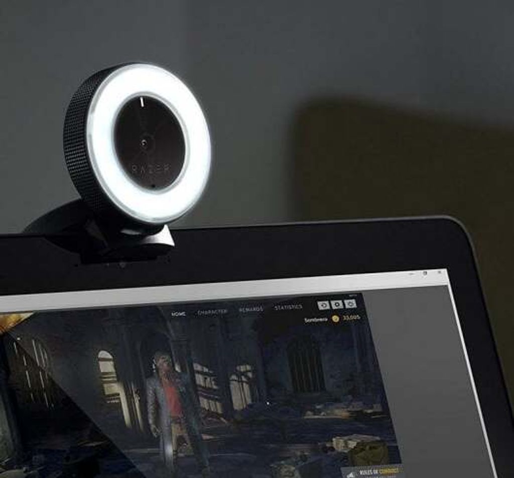 RAZER Kiyo Webcam mit Ringlicht und Mikrofon 2688 x 1520 Produktbild 12
