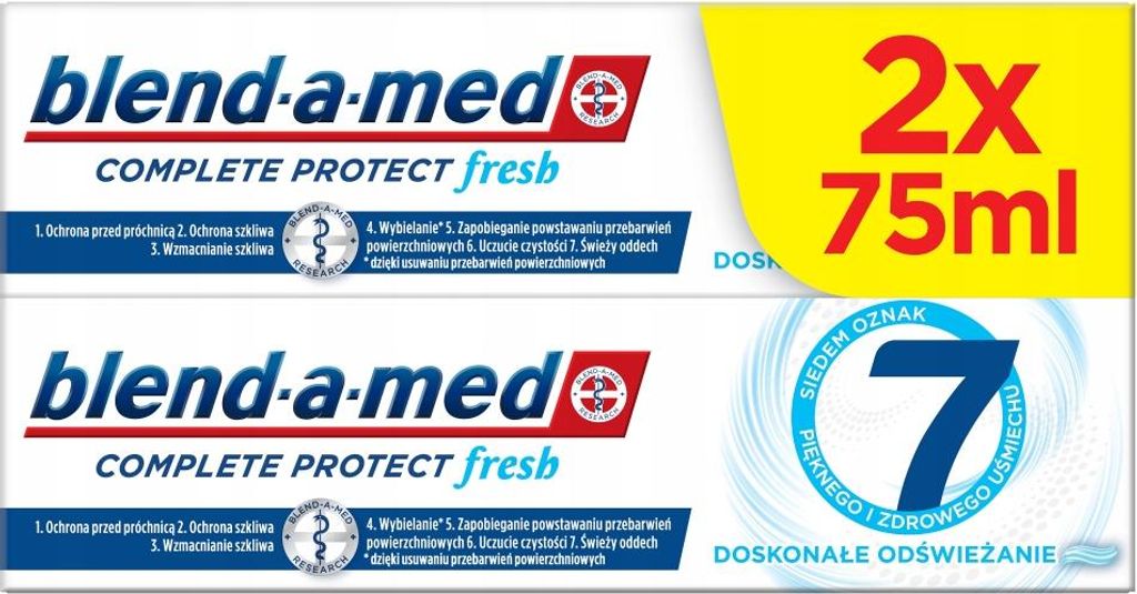 Dentifricio Blend-a-med 2x75ml CP Extra Fresh Immagine del prodotto 